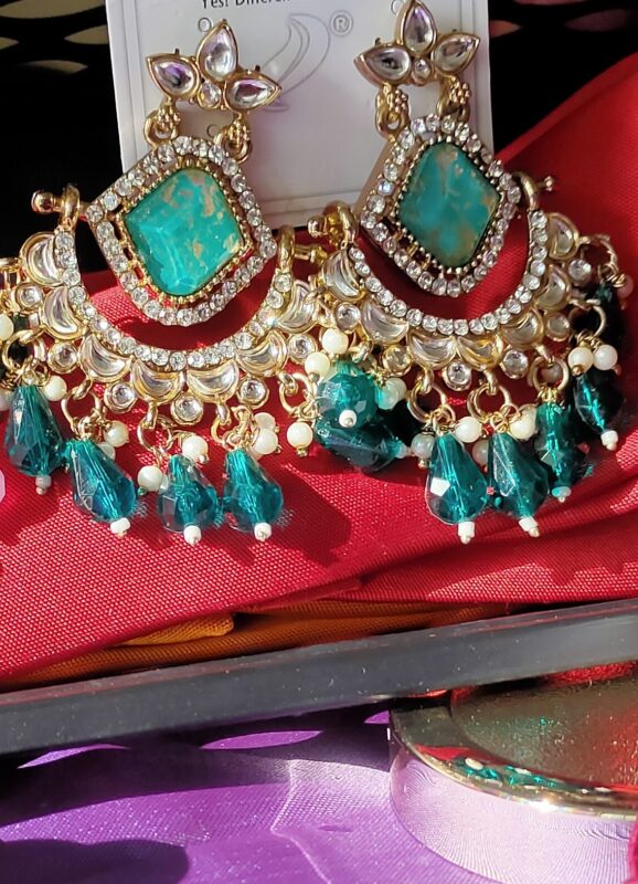 heavy earrings