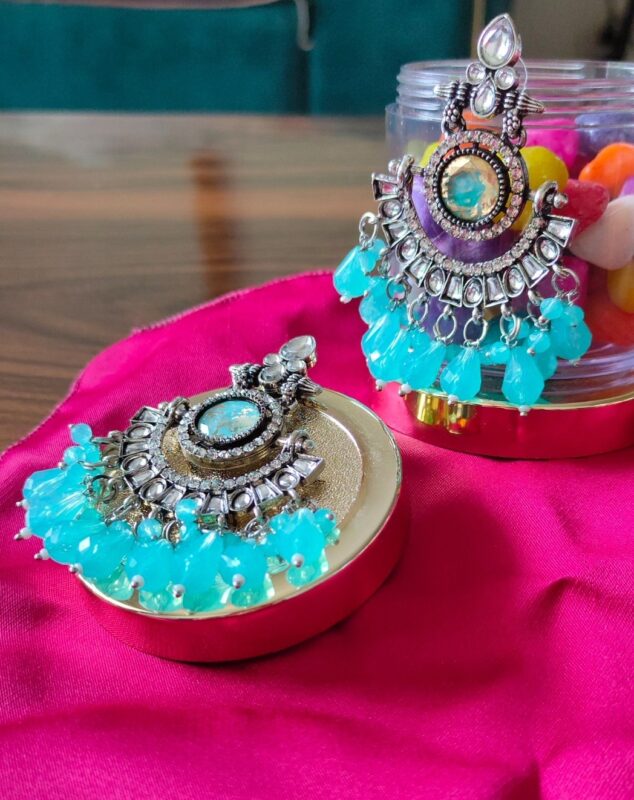 heavy earrings