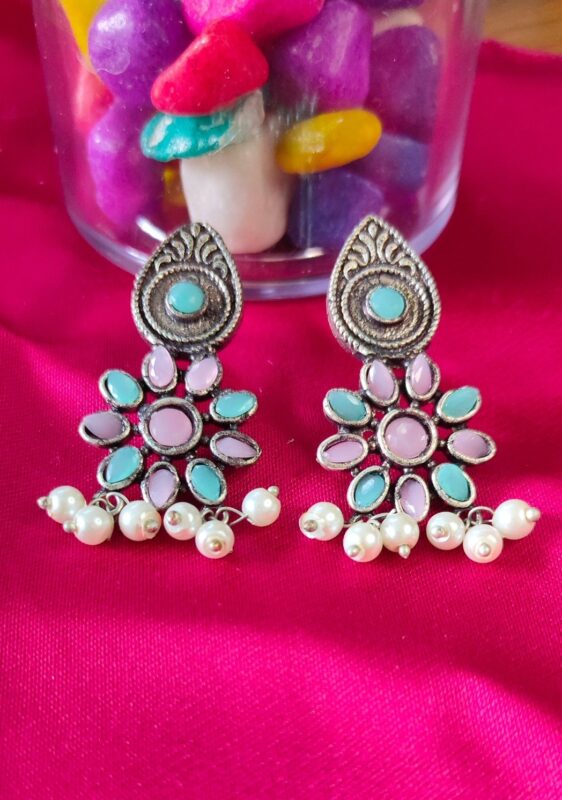 Oxidised Earings